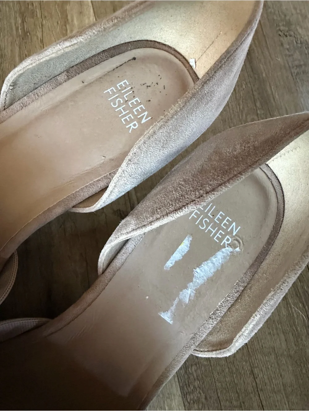 Eileen Fisher Hilly Wedge D'Orsay Wedge Pump | Beige